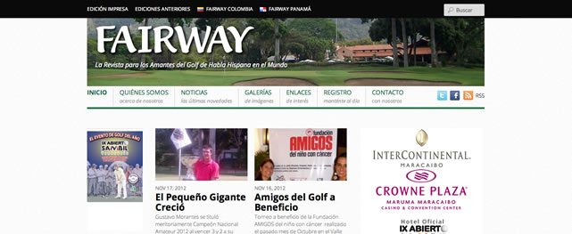 Contenido Exclusivo para Amantes de Golf hispanos en el Mundo