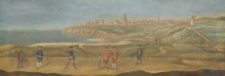 View of St Andrews from the Old Course, ca. 1740