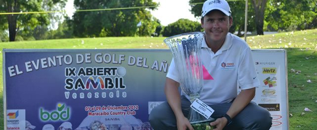 Alfredo Adrián campeón del IX Abierto Sambil de Golf