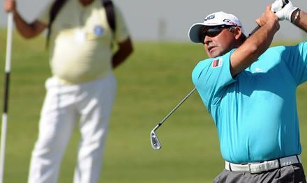 Cabrera y Altamirano co-líderes en inicio del Visa Open de Argentina