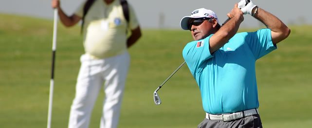 Cabrera y Altamirano co-líderes en inicio del Visa Open de Argentina