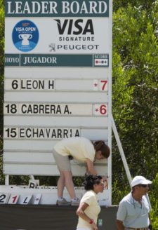 Echavarría y Garrido: lo Mejor del Golf Profesional Colombiano 2012