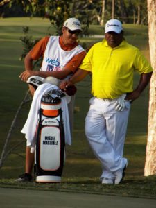 JC Berastegui (Caddie-Pro) & Miguel Martínez (1er día)