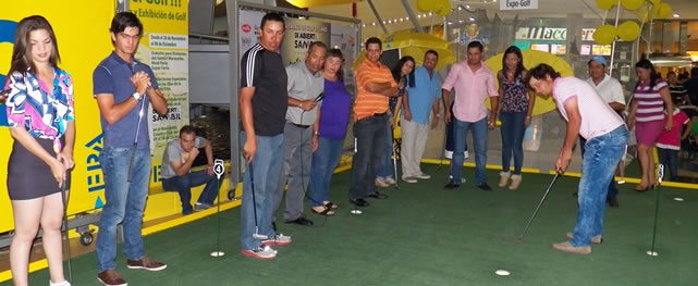 Golf de Exhibición en el SAMBIL Maracaibo