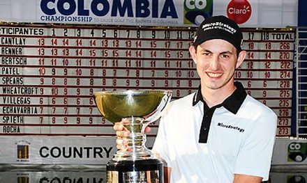 Cantlay hace historia ganando el Colombia Championship