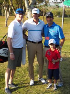 Campeón Foley Caddie (Hermano) Carlos Sacre e Hijo