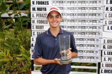 Gustavo León gana de punta a punta con -10 en el Abierto Amateur FVG en LCC