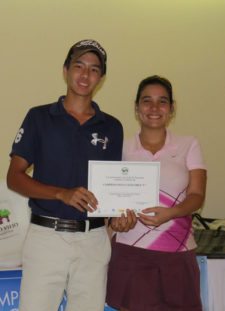 Erick Rauschkolb (Campeón Neto Cat C) y Dayana Vásquez