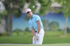 Mérida, México (Mayo 17, 2013) - El argentino Jorge Fernández-Valdés en acción este viernes durante la segunda ronda del Mundo Maya Open. El torneo es el sexto evento de la temporada 2013 del NEC Series-PGA TOUR Latinoamérica y se disputa en el campo El Jaguar del Yucatán Country Club en Mérida, México. Crédito: Enrique Berardi/PGA TOUR