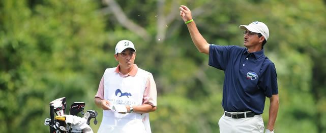 Jesús Asmed Osmar y Manuel Inman, los primeros líderes del 66° Arturo Calle Colombian Open