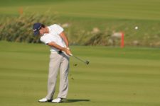 Mérida, México (Mayo 18, 2013) - El argentino Jorge Fernández-Valdés en acción este sábado durante la tercera ronda del Mundo Maya Open. El torneo es el sexto evento de la temporada 2013 del NEC Series-PGA TOUR Latinoamérica y se disputa en el campo El Jaguar del Yucatán Country Club en Mérida, México. Crédito: Enrique Berardi/PGA TOUR