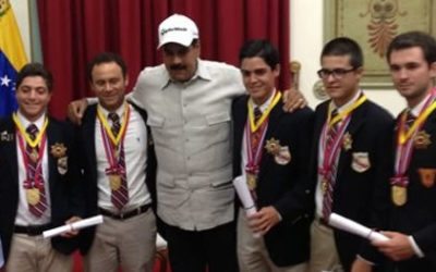 Condecorados Campeones del Copa Mundial Juvenil