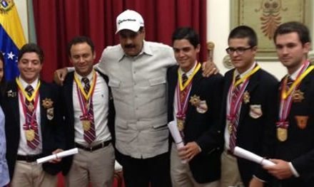 Condecorados Campeones del Copa Mundial Juvenil