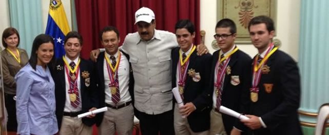 Condecorados Campeones del Copa Mundial Juvenil