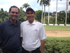 Juan Nutt y Luis Centeno se imponen en el III Torneo de Golf Tee Off a la Educación