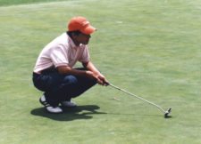 Juan Pablo Candela, “El golf es mi vida…” (cortesía de FEDEGOLF")