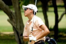 Juan Pablo Candela, “El golf es mi vida…” (cortesía de FEDEGOLF")