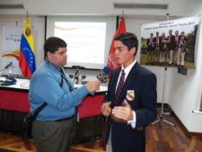 Ministro Benítez recibe Campeones Mundiales Juveniles de Golf