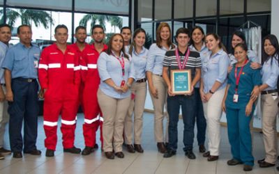 Jorge “Pichu” García de visita a Toyoriente