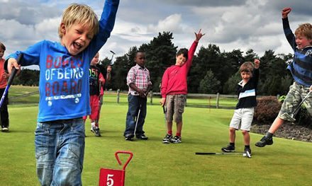 El Golf y nuestros hijos en edades formativas