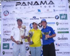 Miguel Ordoñez, Karen Gutierrez y Enrique Jiménez. Ganadores en sus Categorías del PMT 2013