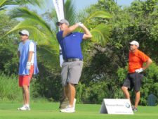 Anders Axelsson (Golfpeando), Raúl Ford (Pantalón Rojo) y Mark Barefoot (Pantalón Negro)