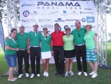 Equipo de Trabajo del Panamá Medal Tour al final del BMW Championship