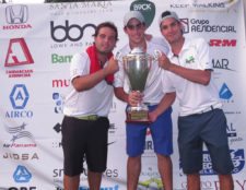 Campeones del Torneo - Eduardo De Diego, Raúl Arango y Luis Mercado