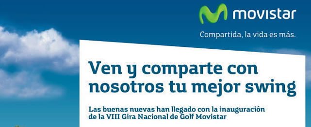 Los mejores swings del 1er Torneo de la VIII Gira Nacional de Golf Telefónica | Movistar