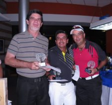 Gregorio Chuljak, Jorge Rodríguez y Víctor Boniffatti - Ganadores del Pro-Am