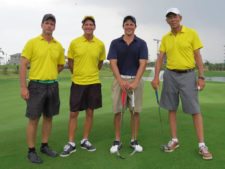 Francisco Tasende, Enrique Stagg, Diego Valdés y Darío Gallo