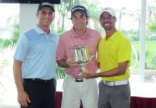 Nick Altman, Jean Pierre De Roux (Campeón Del Club) y Miguel Ordoñez