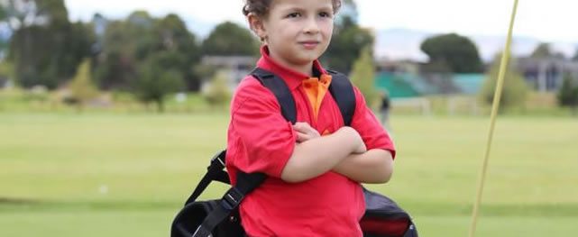 traje de golf para niña