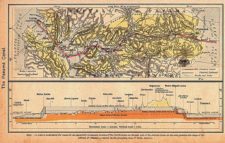 Mapa del Canal de Panamá - Shepherd (cortesía www.lib.utexas.edu)