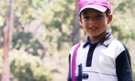 “Quiero ser golfista  toda mi vida”