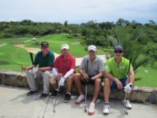 Jorge Cardoze, Abdiel Torres, Ricardo Crespo y Ramón Cardoze