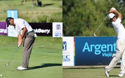 Argentinos Godoy y González adelante en el Personal Classic