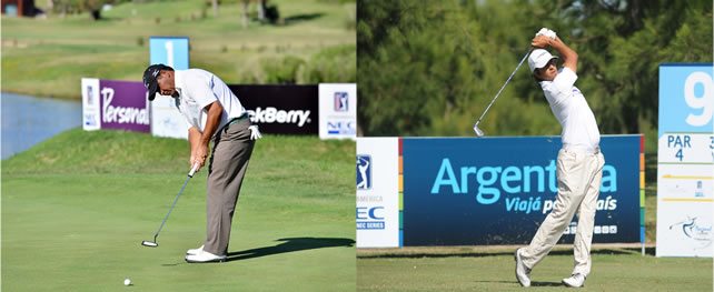 Argentinos Godoy y González adelante en el Personal Classic