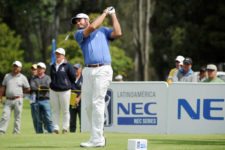 BOGOTA, COLOMBIA - OCTOBER 31: Corbin Mills of the United States during the third round of the Arturo Calle Colombian Classic presentado por Avianca at the San Andrés Golf Club on October 31, 2013 in Bogota, Colombia. Photo Credit: Enrique Berardi/PGA TOUR