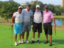 Grupo de participantes en Caraballeda Golf Club en La Guaira, Venezuela