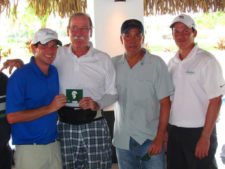 Carlos Hincapié, 'Chivo' Palm, Ricardo Crespo y Diego Valdés