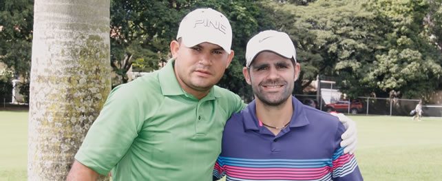 José Daniel Ortega y Juan Carlos Tavares Ganadores de la Copa Marriott