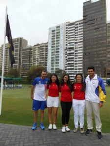ORO para Colombia y Perú en Golf Trujillo 2013