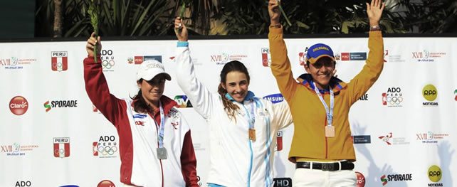 ORO para Colombia y Perú en Golf Trujillo 2013