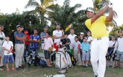 Clínica de Golf en el marco del III Torneo Fundación Jhonattan Vegas 2013