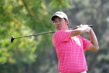 LIMA, PERU DECEMBER 18, 2013: Rodrigo Lee of Brazil during the opening round of the Developmental Series Final Samsung Tournament at the Country Club La Planicie in Lima, Peru. / El brasileño Rodrigo Lee durante la primera ronda de la Final de la Serie de Desarrollo Samsung en el Country Club La Planicie en Lima, Perú.. Walter Mendiola/PGA TOUR. Walter Mendiola/PGA TOUR