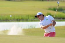 BUENOS AIRES, ARGENTINA - DECEMBER 6: Marcelo Rozo, during the second round of the 108° VISA Open de Argentina presentado por Peugeot at Nordelta Golf Club on December 6, 2013.