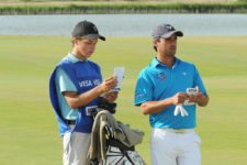 BUENOS AIRES, ARGENTINA - DECEMBER 6: Rafael Echenique, during the second round of the 108° VISA Open de Argentina presentado por Peugeot at Nordelta Golf Club on December 6, 2013.