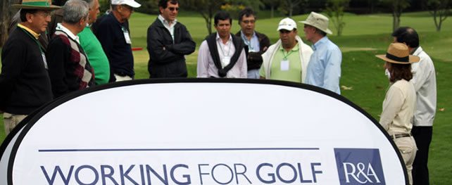 Colombia recibe grupo de expertos de Reglas de Golf de R&A