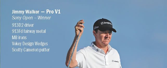 El embajador de Titleist Jimmy Walker captura el Sony Open Hawaii